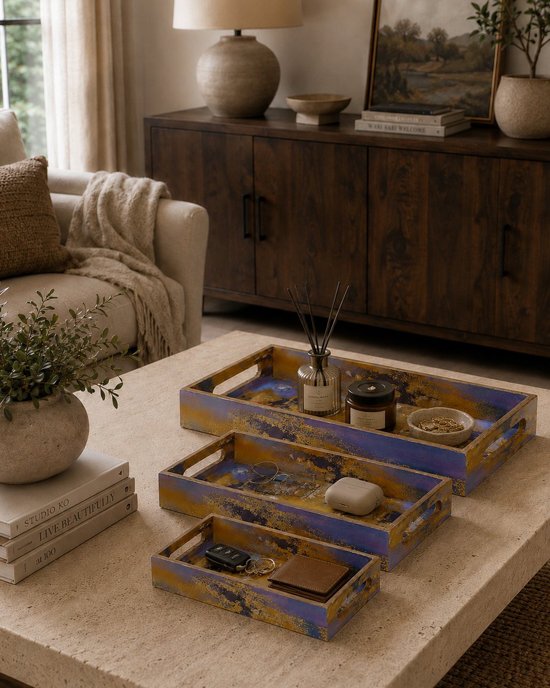 Tray Set of Three